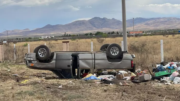 volcadura Chihuahua Ciudad Juárez