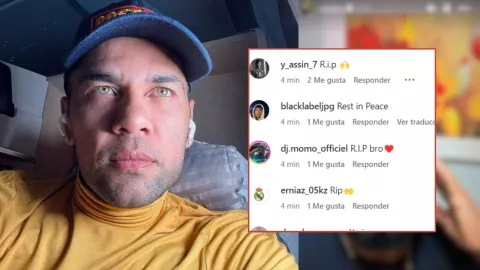 Dani Alves murió en prisión