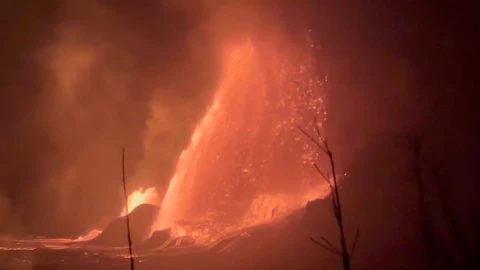 Nueva erupción del volcán Kilauea en Hawái (VIDEO)