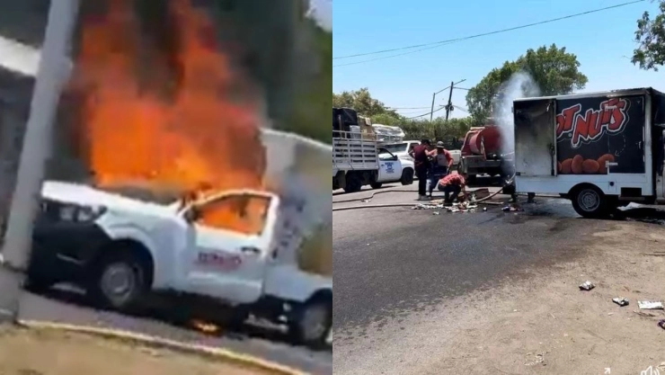 Las autoridades detuvieron a dos personas por los bloqueos en Apatzingán.