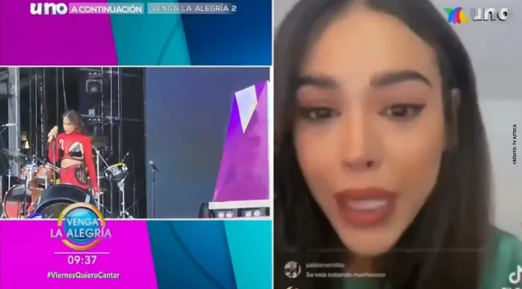 VIDEO: Danna Paola rompe en llanto por triste motivo: “No puedo”.