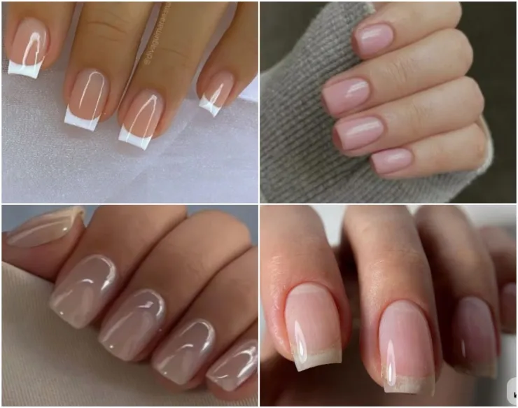 diseño de uñas rubber cuadradas