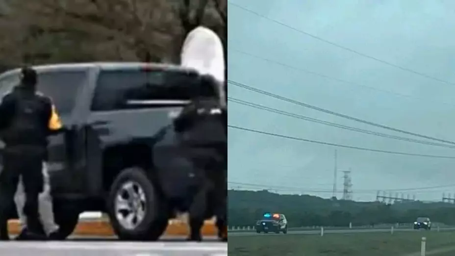 Violencia desatada en la Autopista a Reynosa en Nuevo León