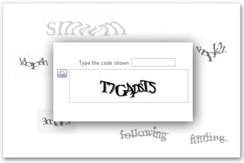 Los CAPTCHA son una de las pruebas de Turing más utilizadas en seguridad web para evitar el spam, como son la publicidad encubierta y los enlaces externos masivos