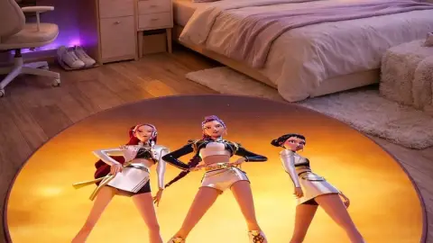 Decora tu habitación con luces LED y la magia de las Guerreras K-Pop