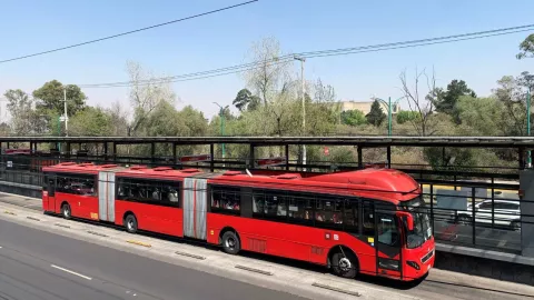 Estación del Metrobús Ciudad Universitaria
