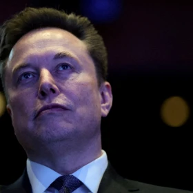 Fotografía de Elon Musk, dueño de la red social X.