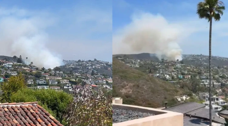 El Rancho Fire en Laguna Beach provocó evacuaciones urgentes tras propagarse cerca de viviendas. El incendio podría haber sido causado por fuegos artificiales.
