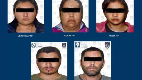 mujer marihuana policías