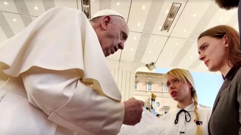 papa esposas soldados azovstal