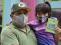 Respetando las normas sanitarias, nada nos impidió verlos felices