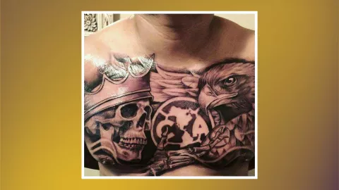 Pectoral cubierto del América