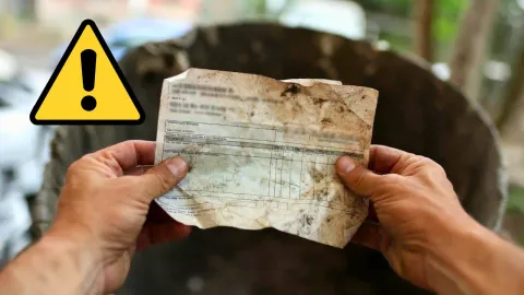 Los estafadores buscan en la basura documentos con datos personales para cometer fraudes