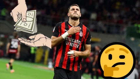 Esta es la cifra exacta del salario neto que recibe Santi Gimenez por jugar en el Milan