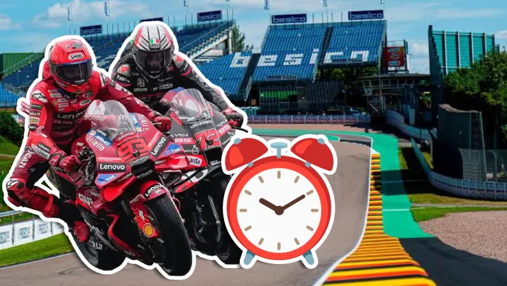 Horarios MotoGP Alemania 2026: Fechas y dónde ver las carreras en directo por TV y online