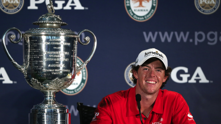 Rory McIlroy ganó el PGA Championship en Kiawah en 2012