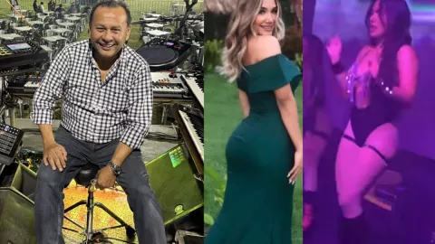 El pulpo e Ingrid Cortez