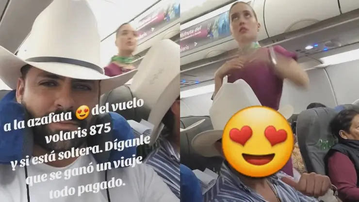 ¡Quiere encontrarla! Hombre se enamora de una sobrecargo y pide ayuda a redes