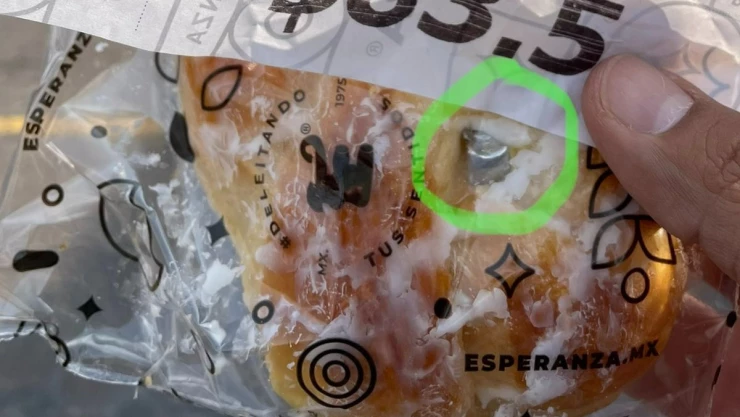Encuentran amalgama en pan dulce