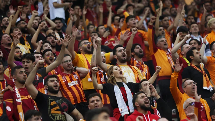 Aficionados del equipo Galatasaray