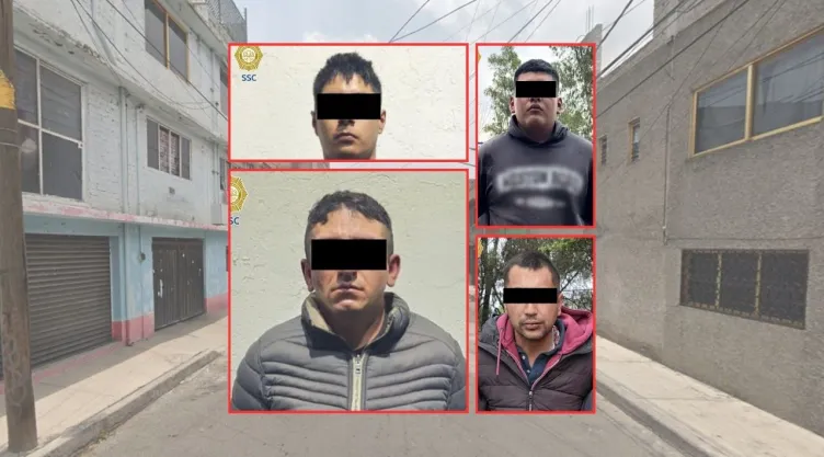Asesinan a hombre en Tláhuac; detienen a cuatro sospechosos con armas y droga