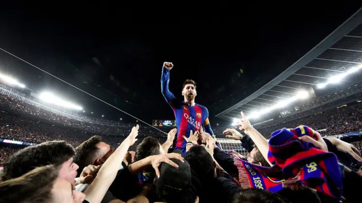 Messi Barcelons vs PSG