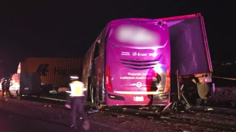 Accidente en autopista de Veracruz
