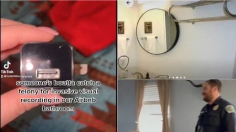 cámara oculta airbnb