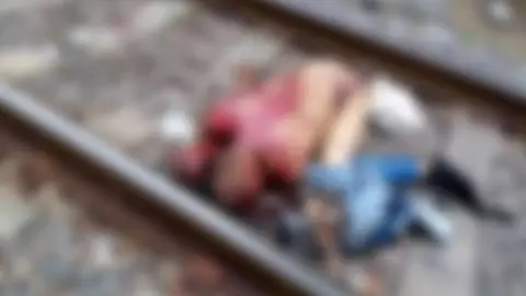 Atropellado ferrocarril Cardel.