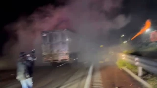 Pobladores de Santa Rita Tlahuapan bloquean autopista México–Puebla