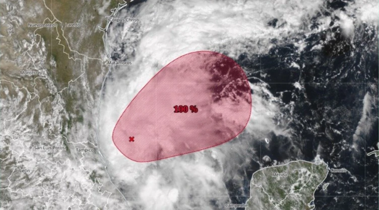 ¿Viene la tormenta tropical “Isaías”? Sistema en el Golfo de México tiene 100% de probabilidad de evolucionar