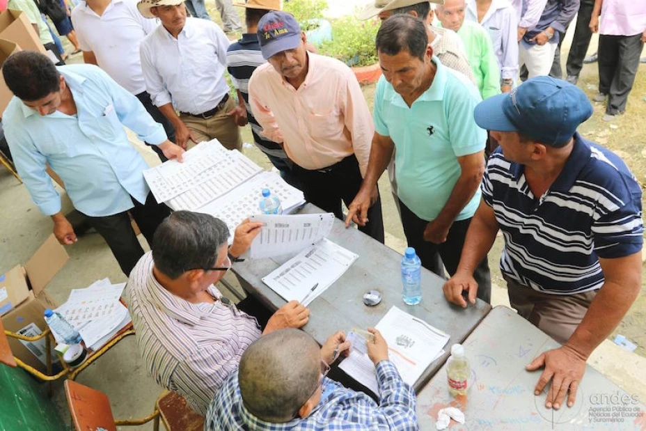Comicios Ecuador