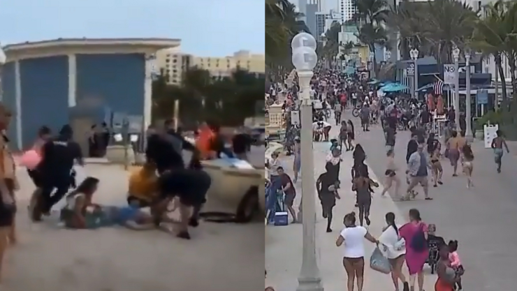 Tiroteo en playa de Florida