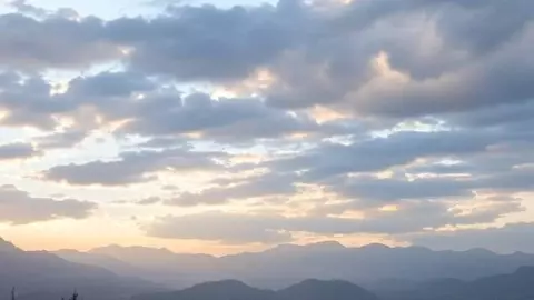 ¡Impresionante! Nubosidad cubre gran parte de México; así se observa Veracruz