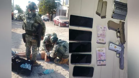 Persecución al sur de Culiacán tras agresión a una mujer