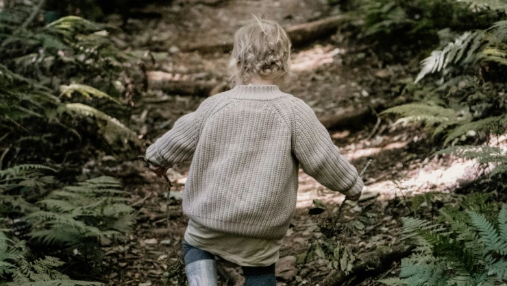 La policía de Michigan usó un helicóptero para encontrar al bebé perdido.