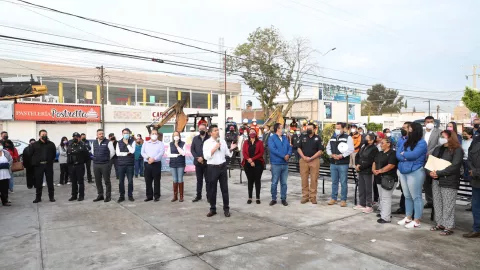 Eduardo Rivera Pérez arranca la rehabilitación Prolongación 25 Poniente 
 