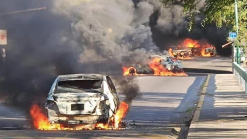Recuento de daños en Guadalajara, jalisco 22 de febrero
