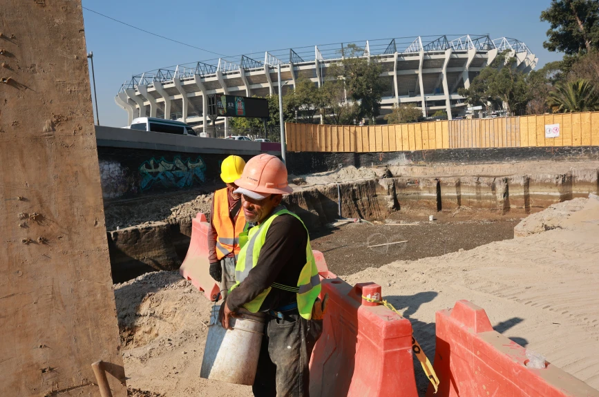 Aerial Views Of Banorte Stadium Ahead 2026 FIFA World Cup