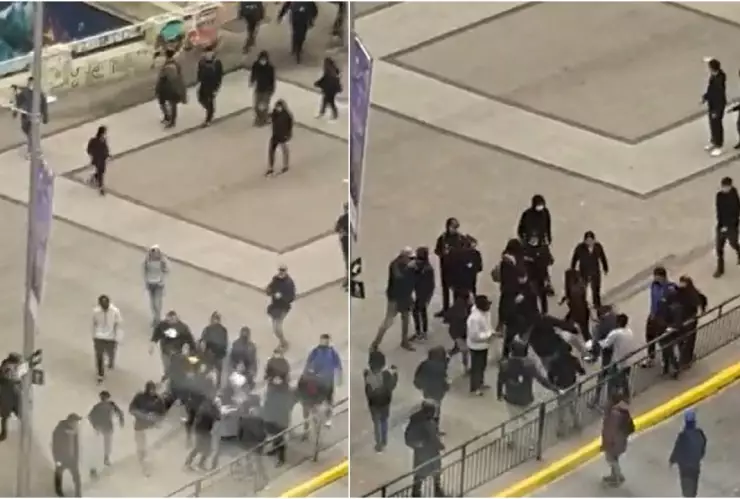 Simón Boric hermano presidente de Chile golpiza