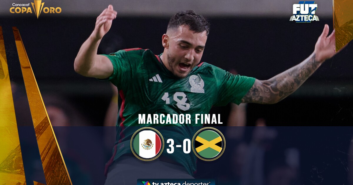 Resumen México vs Jamaica goles Semifinal Copa Oro 2025