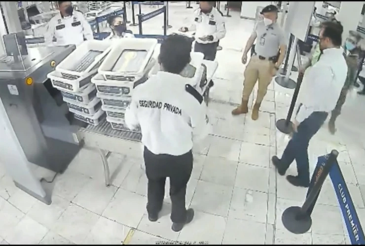 Objetos recuperados AICM 