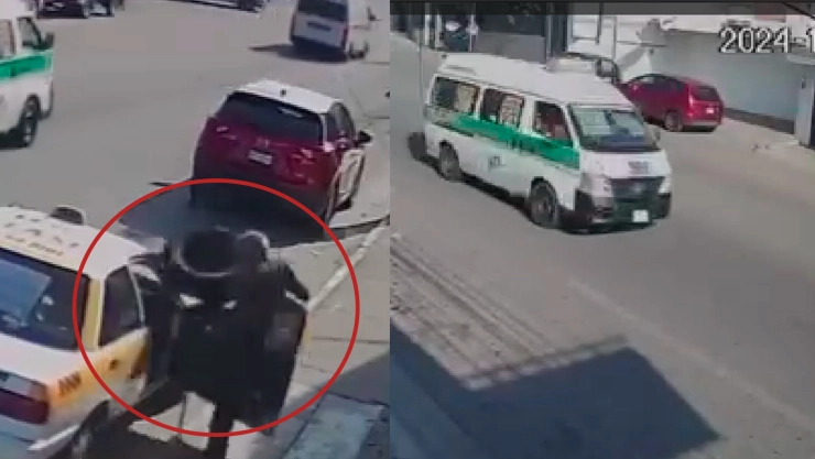 VIDEO: Llanta de la ruta 73 sale volando y golpea a un abuelito en la 9na sur Tuxtla Gutiérrez