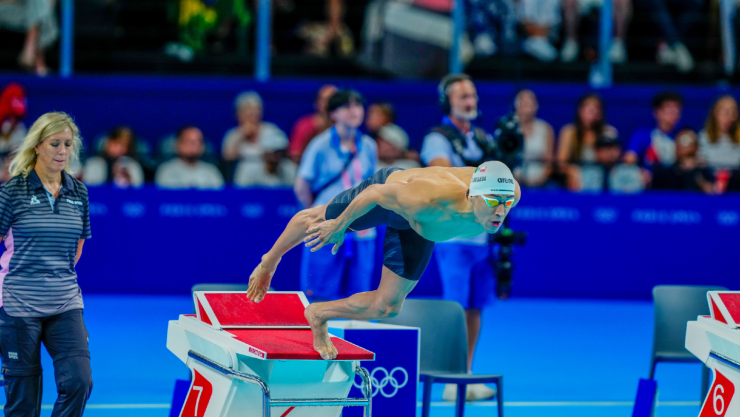 Miguel de Lara, nadador mexicano en París 2024