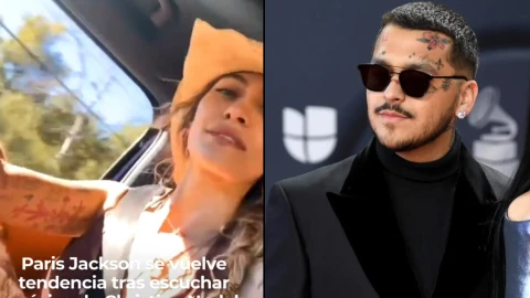 Christian Nodal Paris Jackson