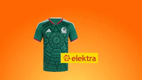 La camisa de la Selección Mexicana para el Mundial 2026 que ofrece Elektra