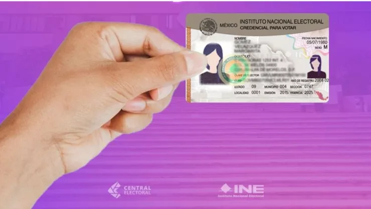 Credencial para votar.