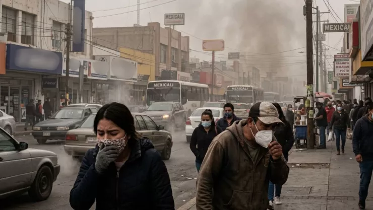 Mexicali activó fase de alerta por mala calidad del aire hoy 27