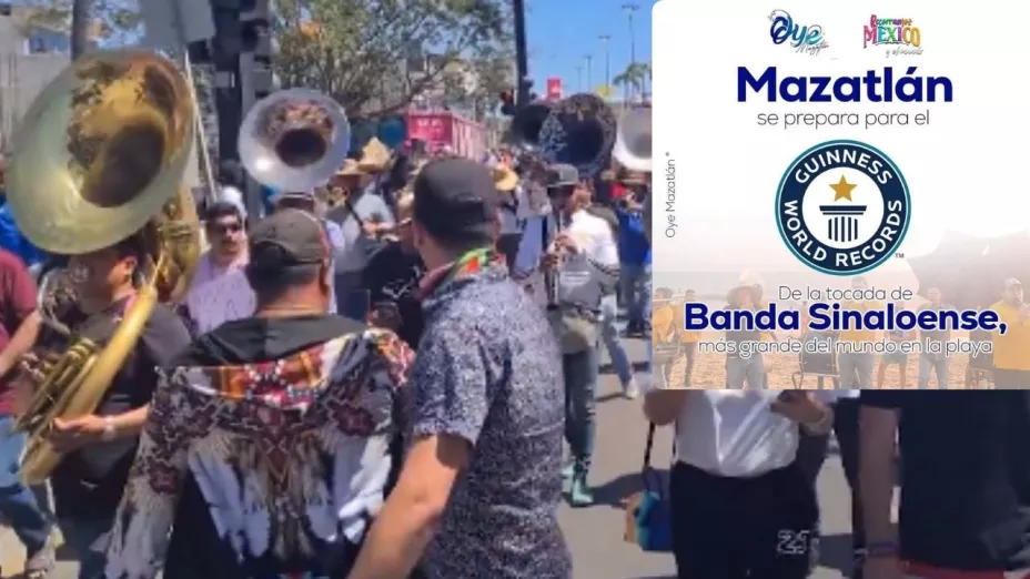 Banda sinaloense se prepara para la tocada más grande