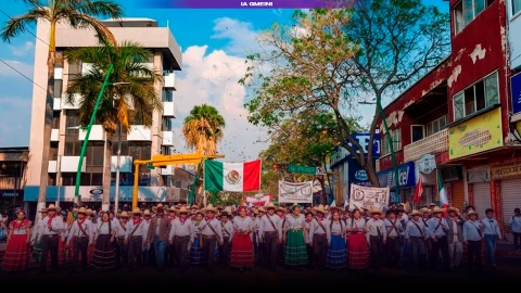 Calles cerradas 20 de noviembre Tuxtla desfile